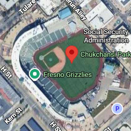 Fresno California Map