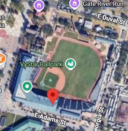 Jacksonville Map