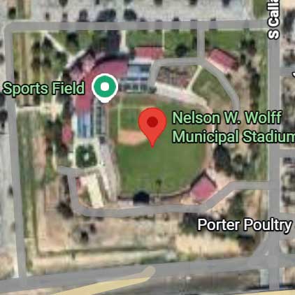 San Antonio Stadium Map
